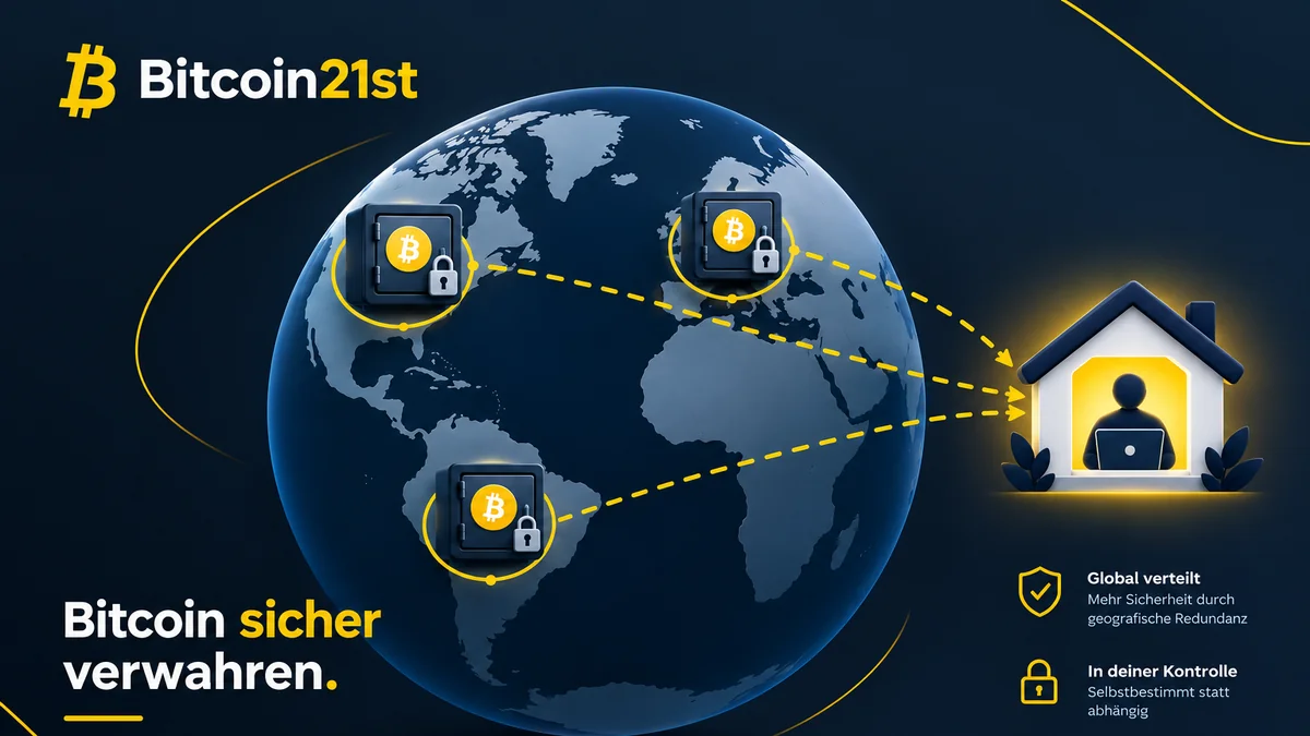Bitcoin sicher verwahren